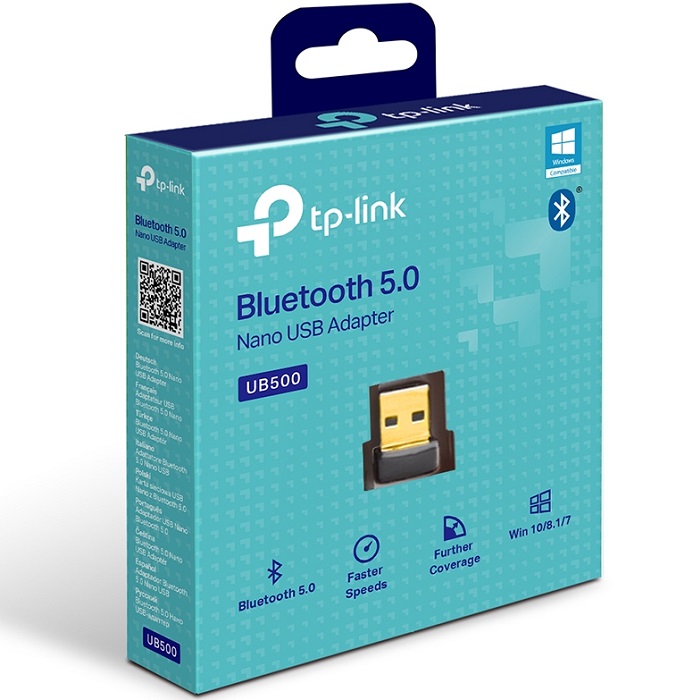 Adaptador nano usb bluetooth 5.0 ub500