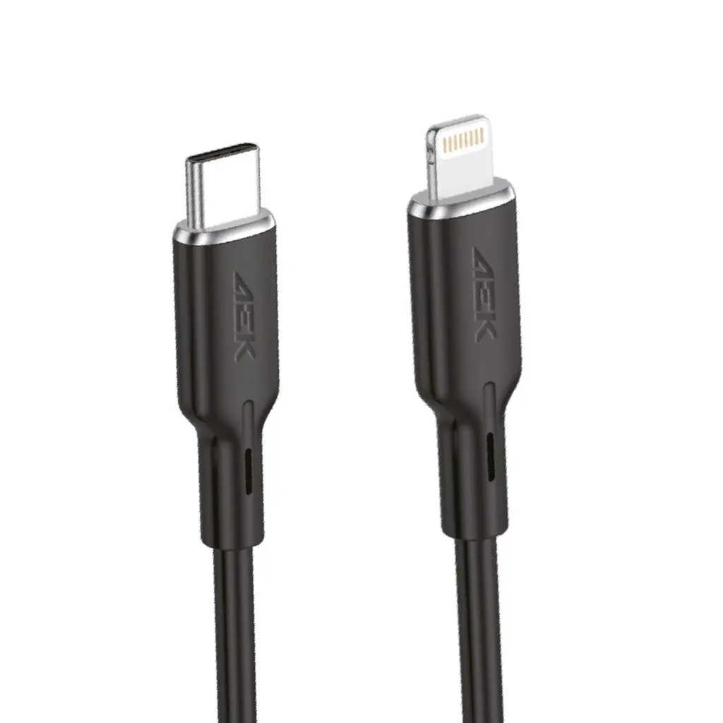 Cable Tipo C a Lightning Aek Cyber C09LTB 1M