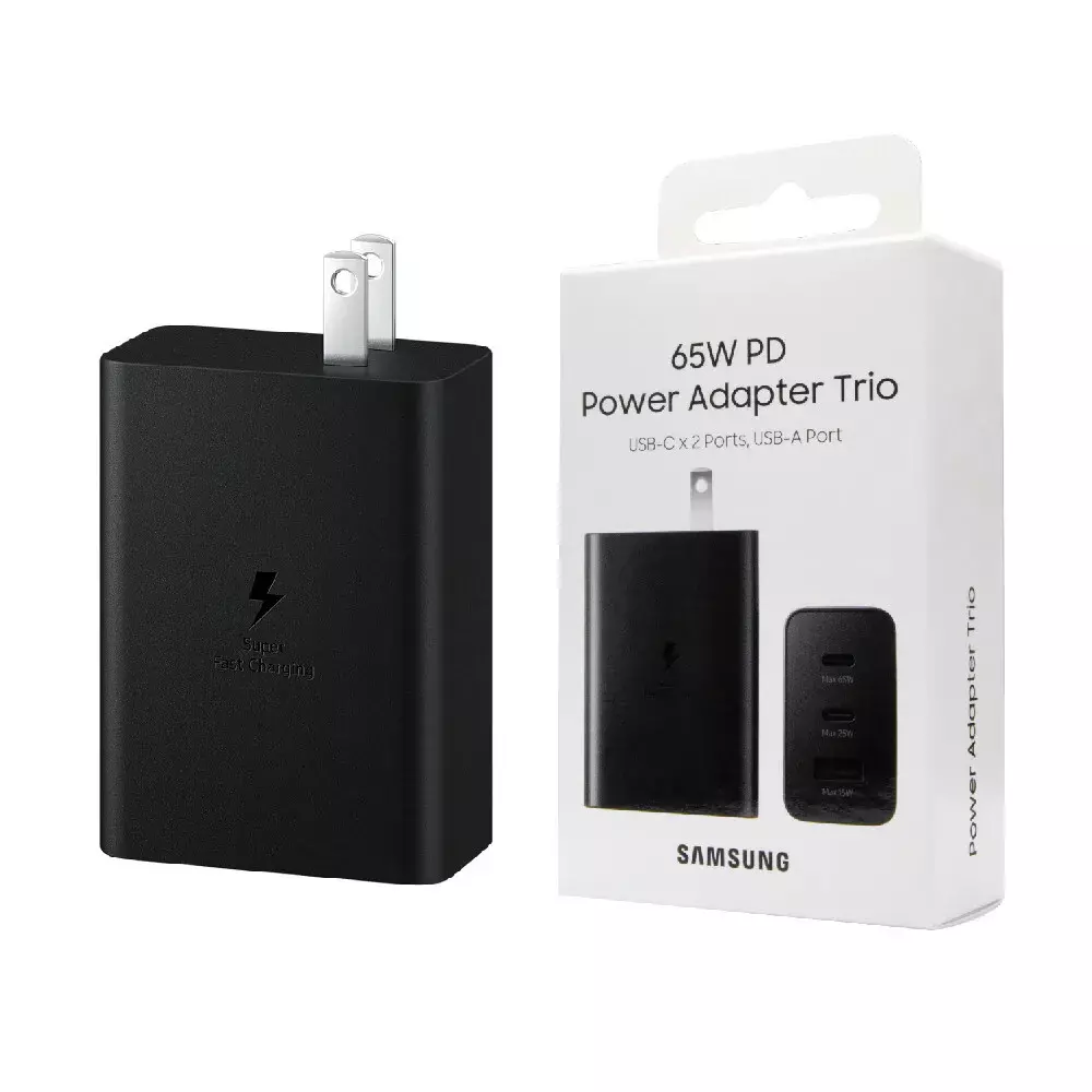 Cargador Samsung 65W Trio