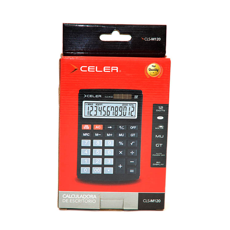 Calculadora escritorio Celer CLS-M120