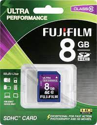Memoria SD 8 GB Fujifilm Class 10