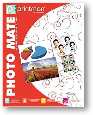 PAPEL PRINTMAN 4X6 MATE DOBLE CARA 100H