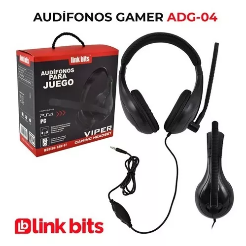 Diadema Alambrica Gamer ADG-04 Link Bits