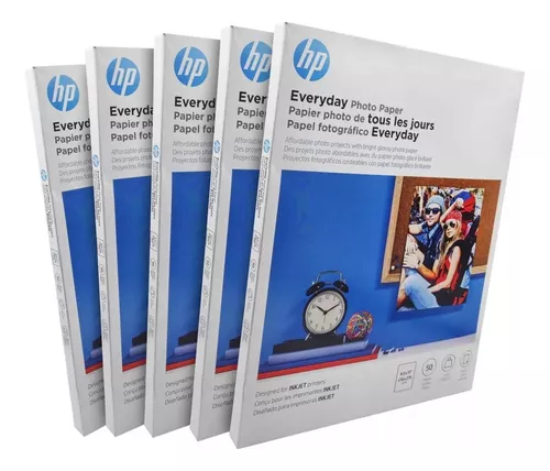 Papel Fotografico HP Q8723A 8.5X11 50 Hojas