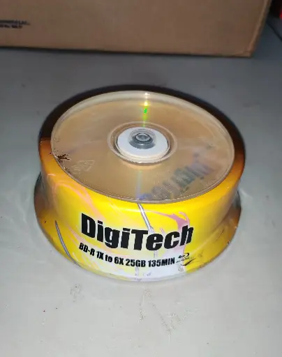 [462] BLU RAY DIGITECH 10x LOGO 25GB C/25