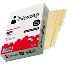[1050] Paquete c/100 Folder Carta Nextep NE-010