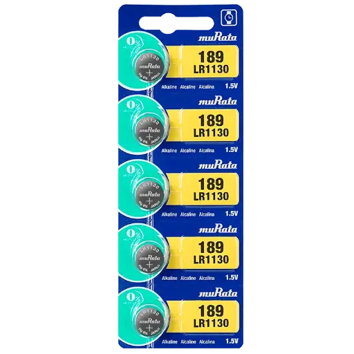 [1268] Tira de pila 389/LR1130/189 Murata