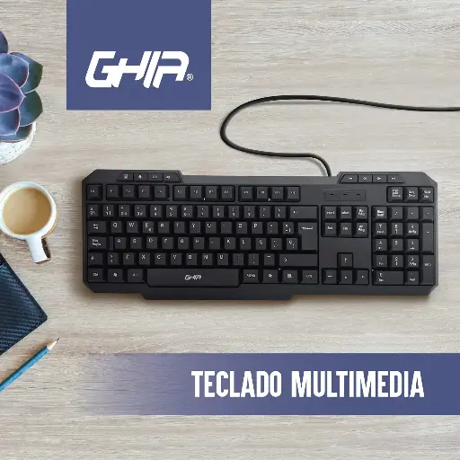 [1468] Teclado Alambrico Ghia KB-735