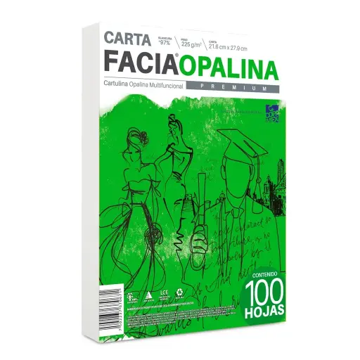 Papel Copamex Opalina Blanca 120g