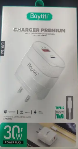 Cargador Tipo C Buytiti CAR-761