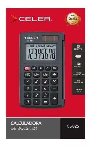 Calc de bolsillo CL-8R celer