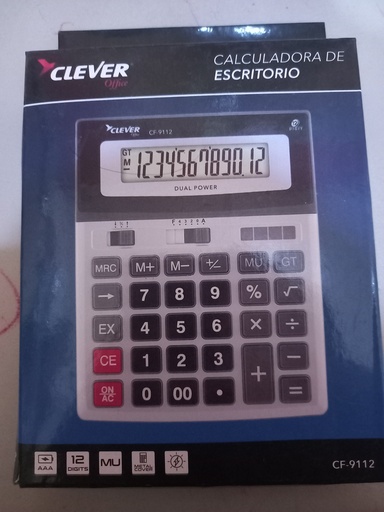 Calculadora de escritorio mediana CF9112