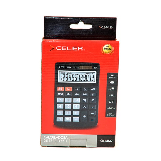 Calculadora escritorio Celer CLS-M120
