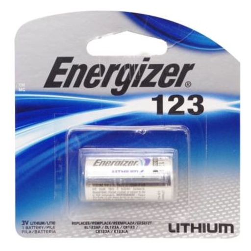 Pila Energizer CR123