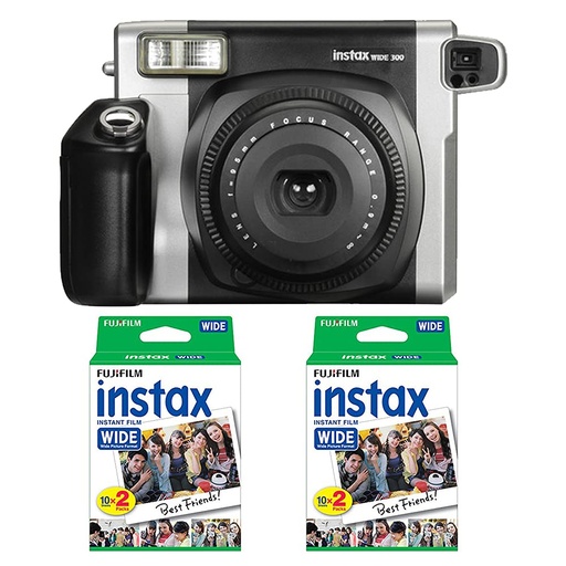 Camara Instax Wide con 2 peliculas