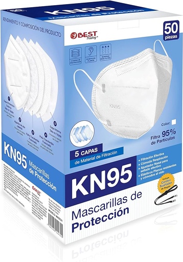 Cubrebocas KN95 Certificado