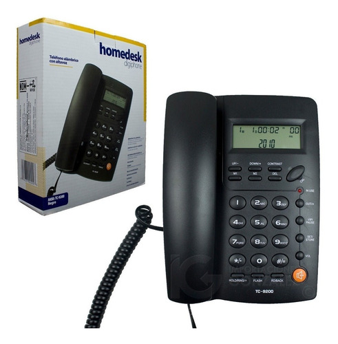 Teléfono Alambrico Home Desk