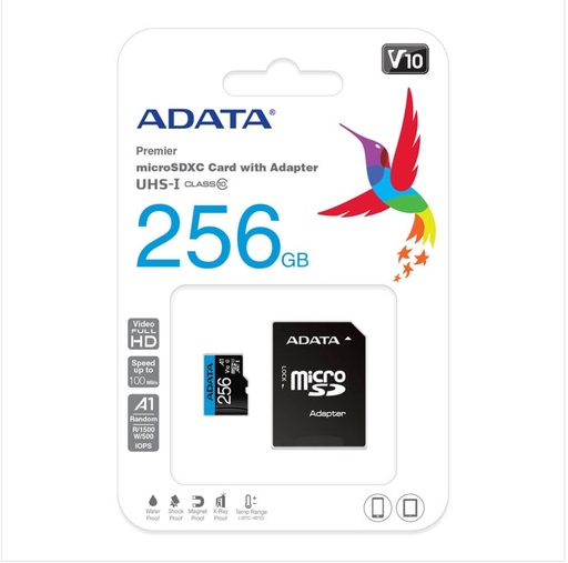 Memoria Micro SD 256G Adata