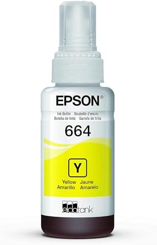 Cartucho de Tinta Epson Amarilla L220 664