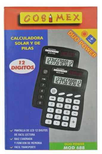 Calculadora de Bolsillo Cosimex 688