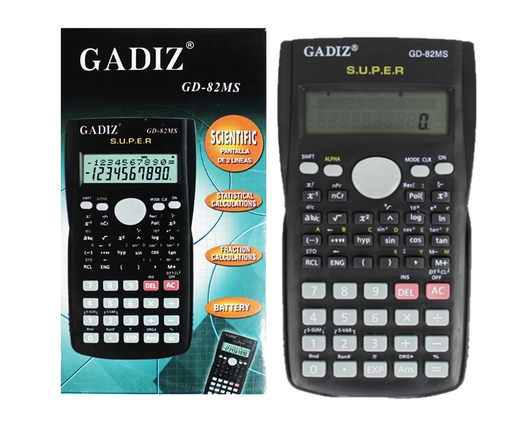 Calculadora Cientifica Gadiz 10+2 Digitos 240F GD82MS