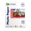 Papel Mate 8x11 doble cara printman c/100