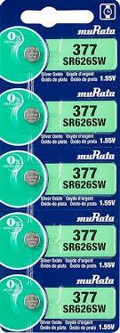 Tira pila 377 SR626SW Murata
